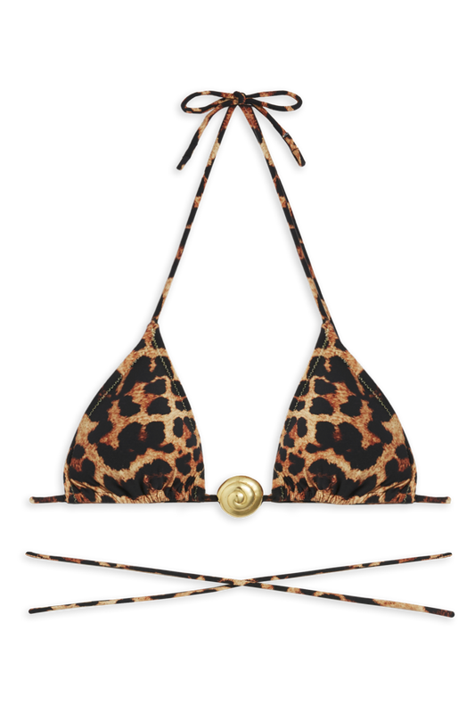 Miami Bikini Top // Ghepardo Print