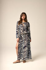 Sciura Kaftan // Blue Zebra - Reina Olga