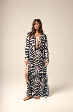 Sciura Kaftan // Blue Zebra - Reina Olga