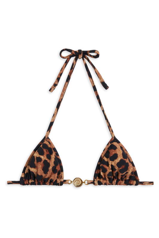 Splash Bikini Top // Ghepardo Print - Reina Olga