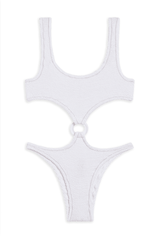 Augusta Swimsuit // White - Reina Olga