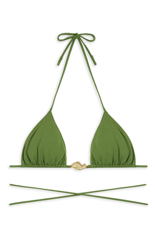 Miami Bikini Top // Emerald Green - Reina Olga