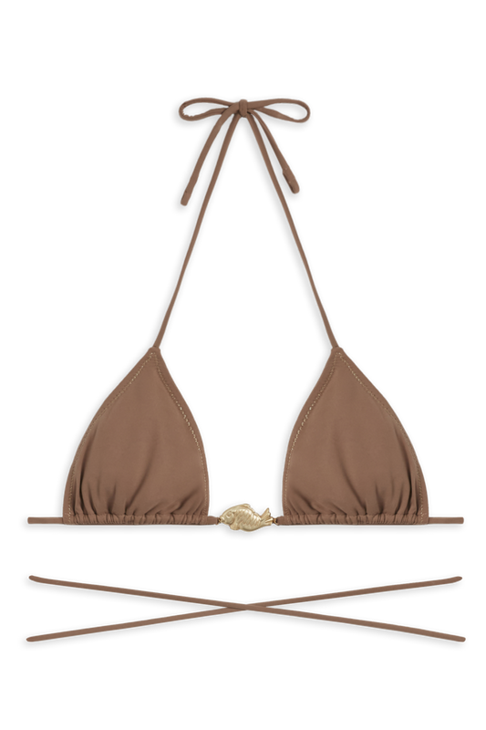 Miami Bikini Top // Latte Macchiato - Reina Olga