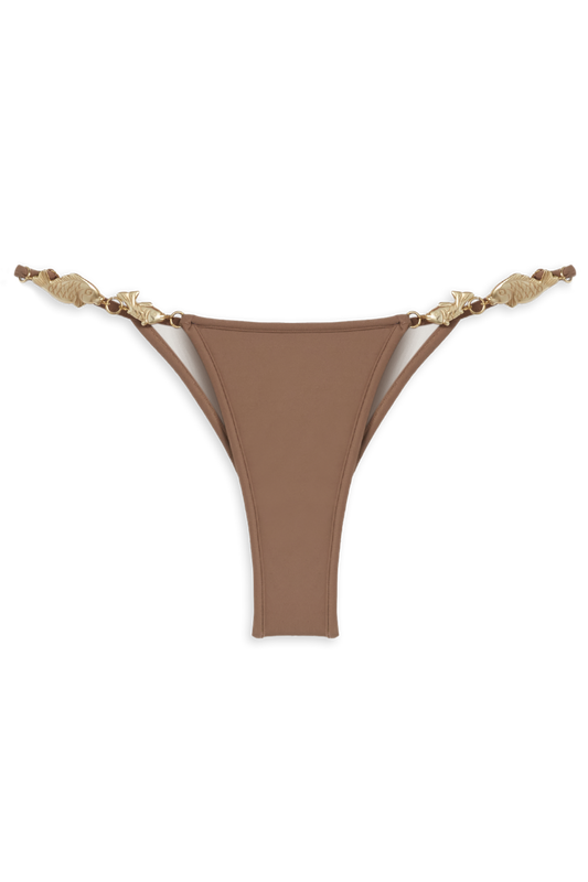 Splash Bikini Bottom // Latte Macchiato - Reina Olga