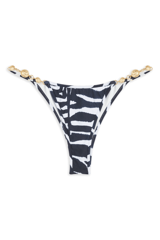 Splash Bikini Bottom // Blue Zebra - Reina Olga