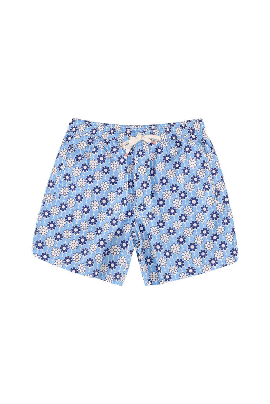 BLUE FLOWERS MEN TRUNK REINA OLGA BEACHWEAR