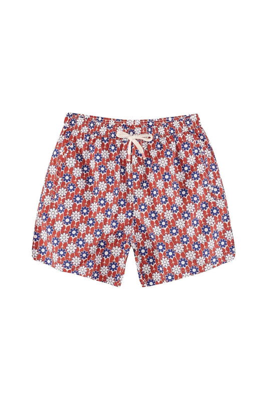MEN SWIMWEAR TRUNK REINA OLGA FLOWER PRINT