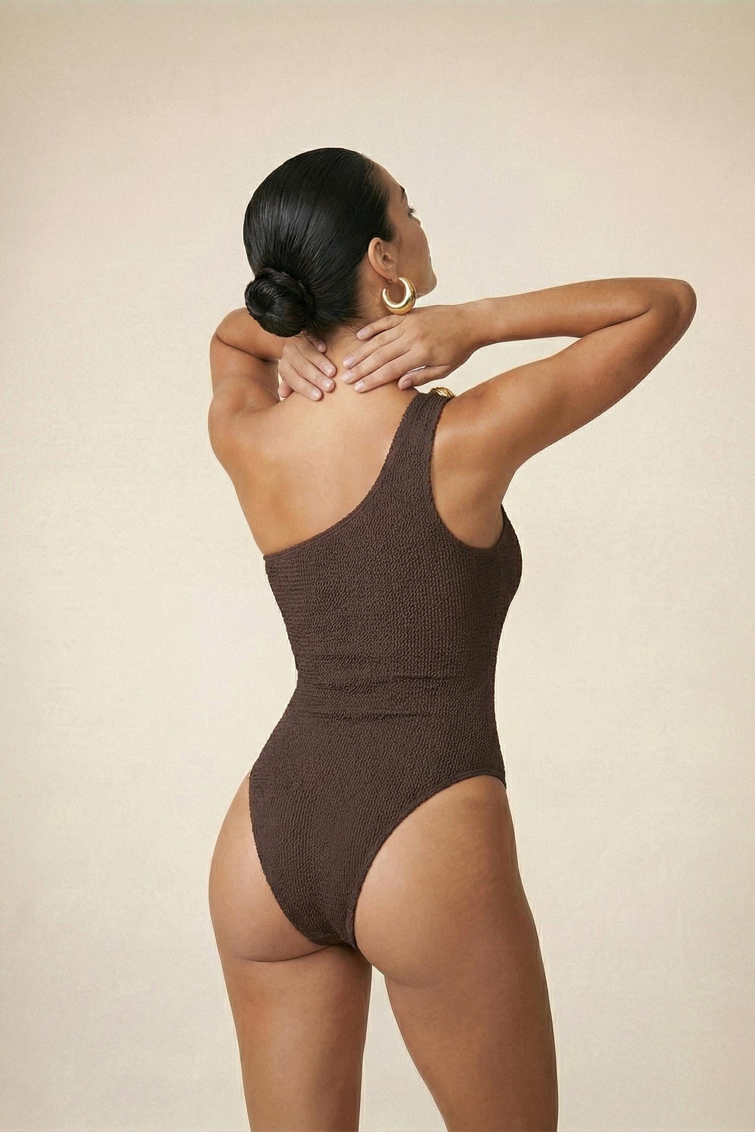 Gaia Swimsuit //  Brown Wood - Reina Olga - SWIMSUIT