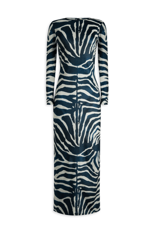 Tita Dress // Blue Zebra