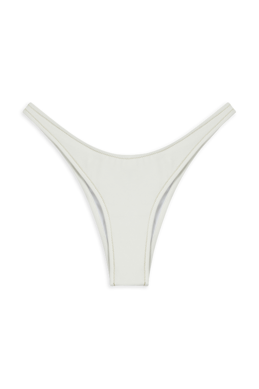 Brigitte Bikini Bottom // White