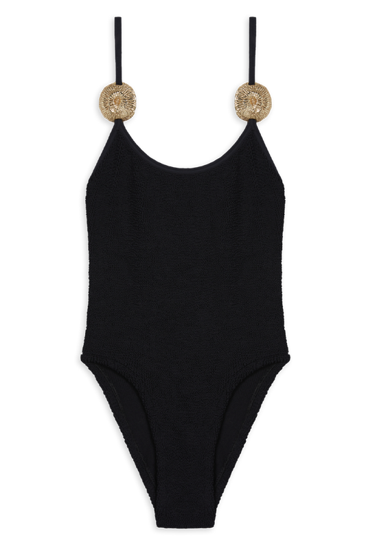 Circe Swimsuit // Black Coal