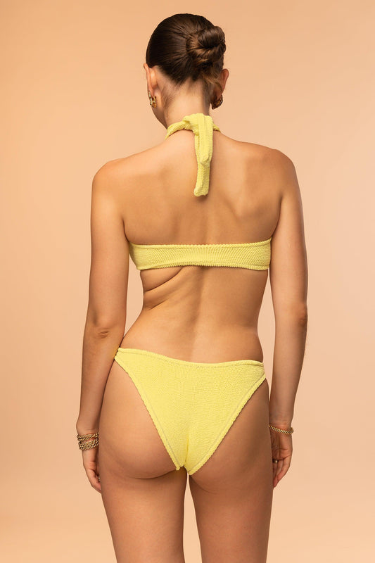 10YR Pilou Bikini SET // Pastel Yellow