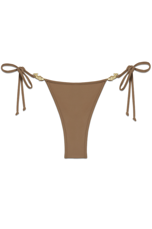 Carioca Splash Bikini Bottom // Latte Macchiato