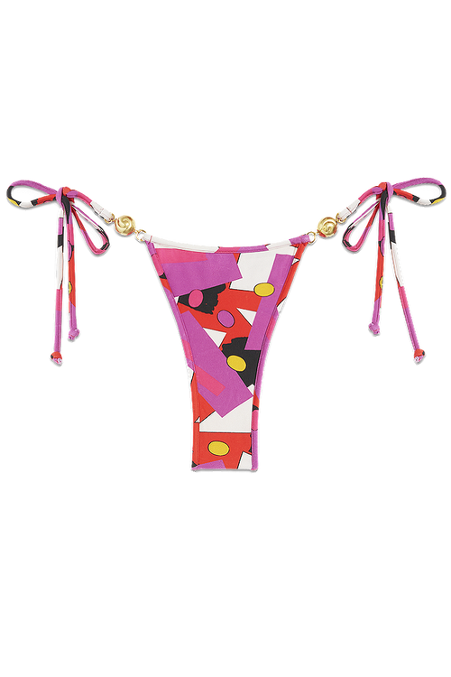 Carioca Splash Bikini Bottom // 3 tone prints - Reina Olga - BIKINI SET