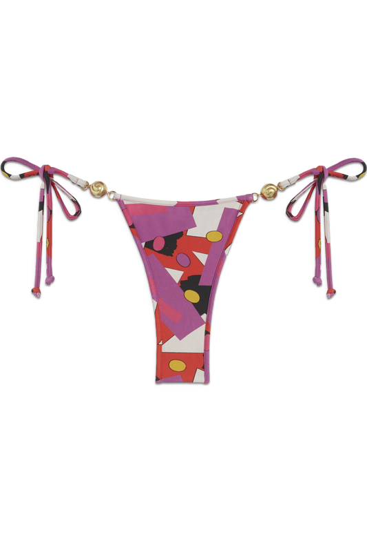 Carioca Splash Bikini Bottom // 3 tone prints