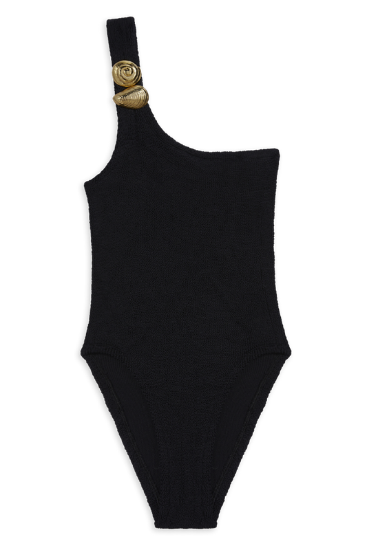 Gaia Swimsuit //  Black Coal