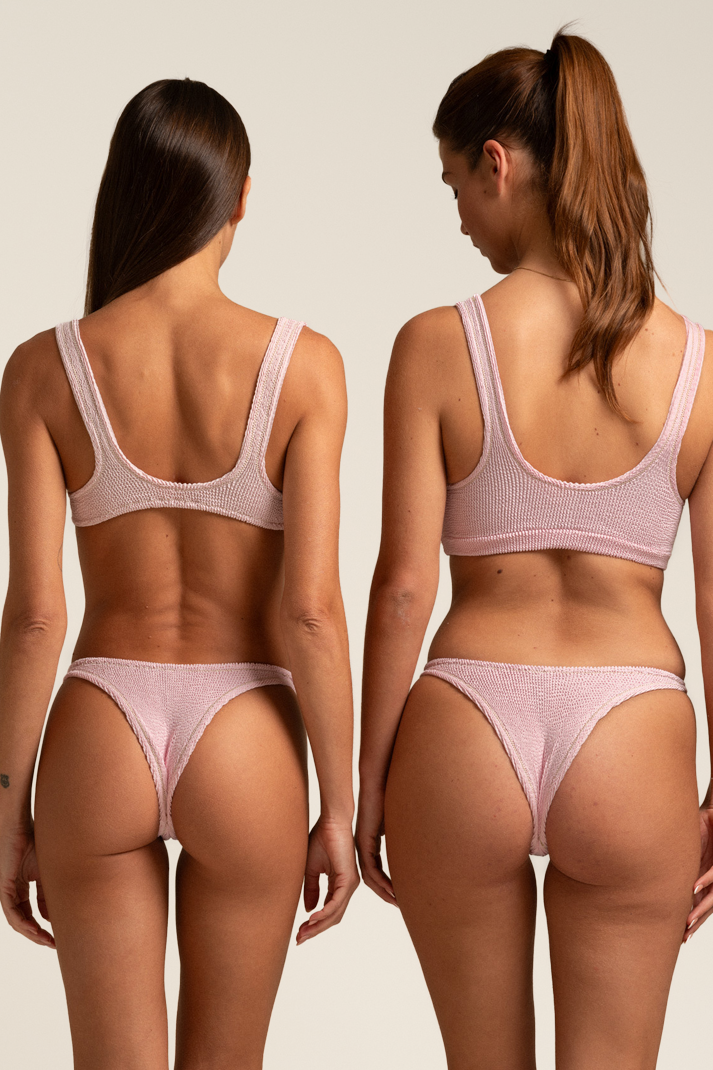 Ginny Bikini Bottom // Baby Pink - Reina Olga - BIKINI