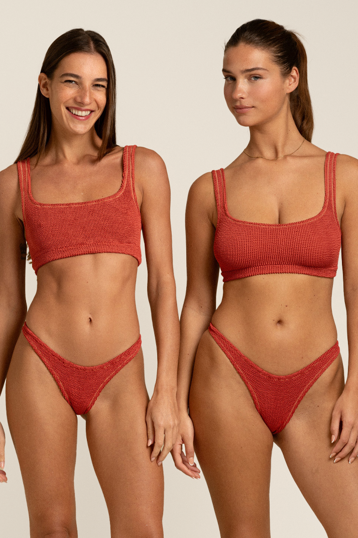 Ginny Bikini Bottom // Rust - Reina Olga - BIKINI