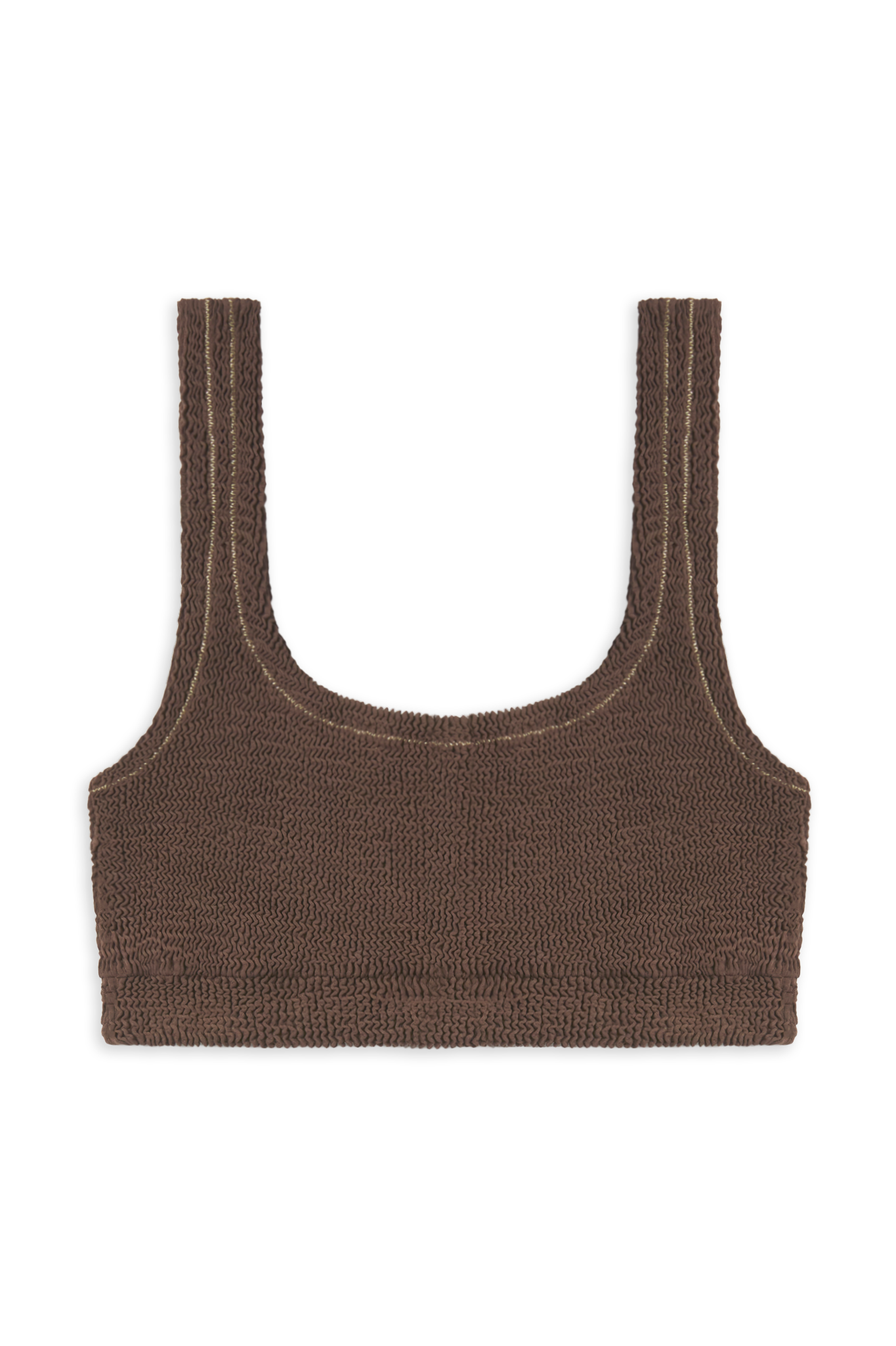 Ginny Bikini Top // Brown Wood - Reina Olga - BIKINI