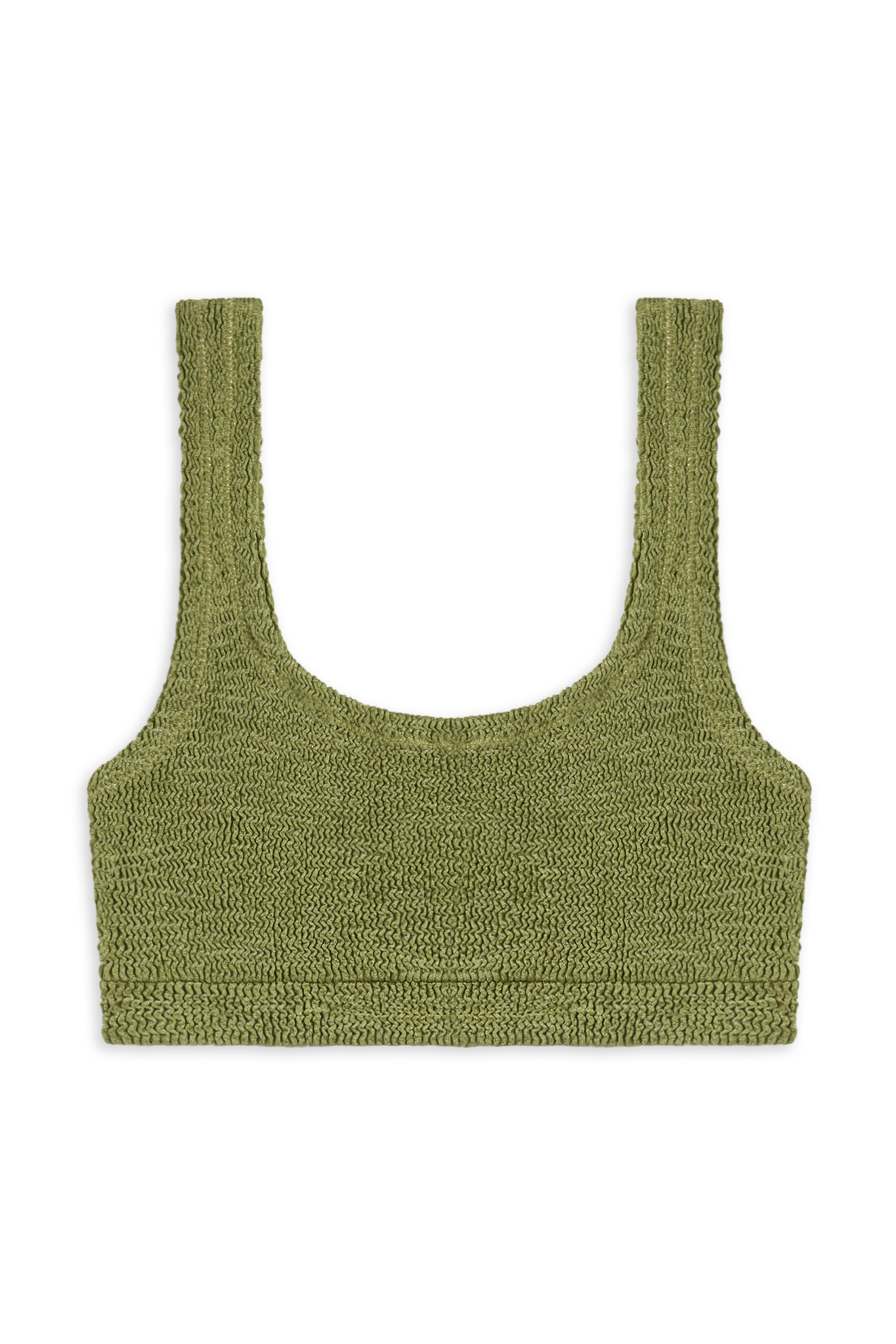 Ginny Bikini Top // Green Moss - Reina Olga