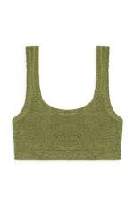 Ginny Bikini Top // Green Moss - Reina Olga