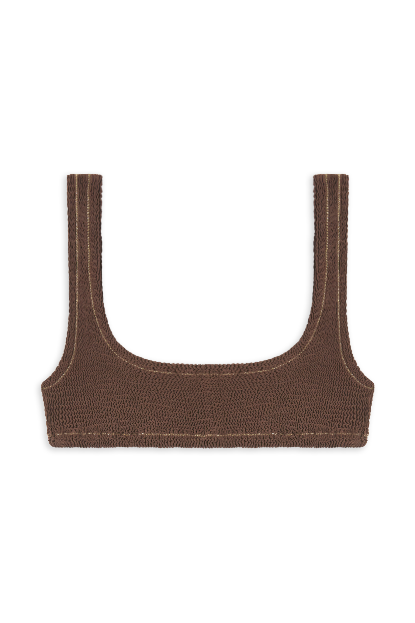 Ginny Bikini Top // Brown Wood - Reina Olga - BIKINI