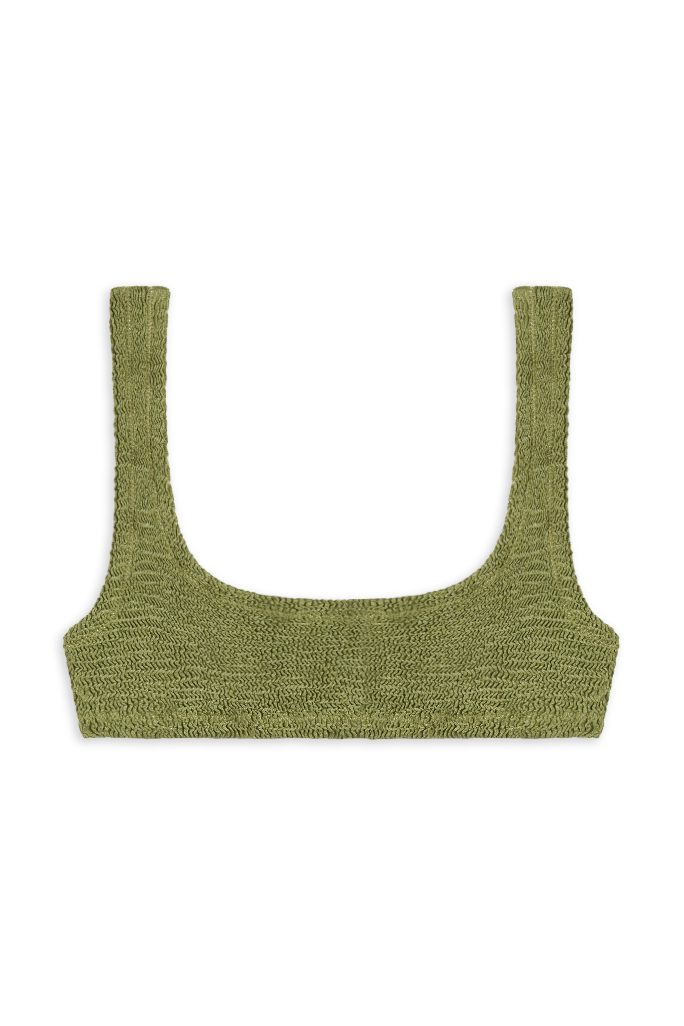 Ginny Bikini Top // Green Moss - Reina Olga