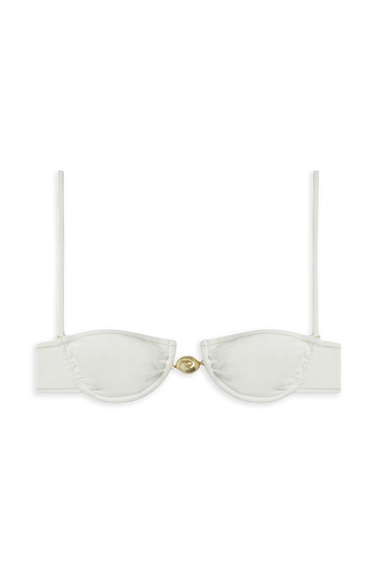 Hammond Bikini Top // White - Reina Olga