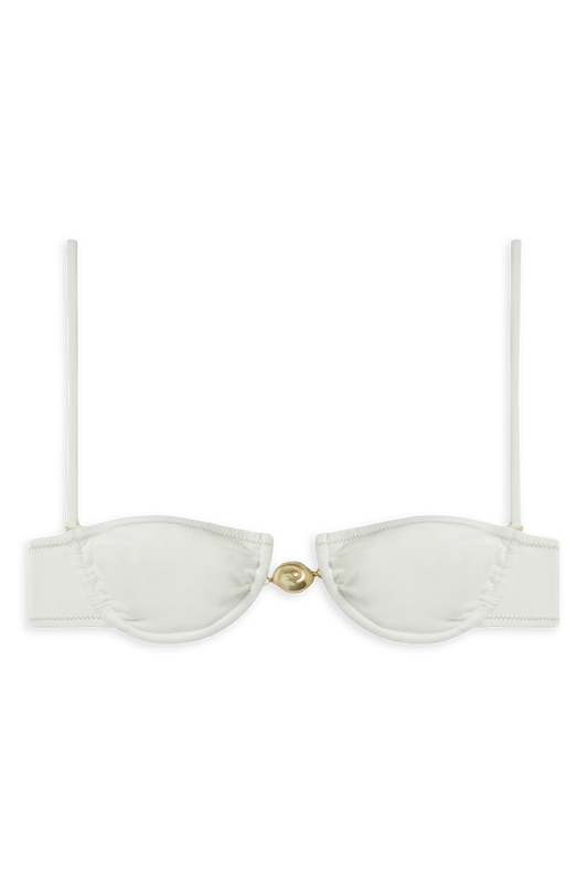 Hammond Bikini Top // White - Reina Olga