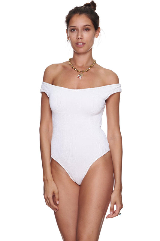 10YR Isacco Swimsuit //  White