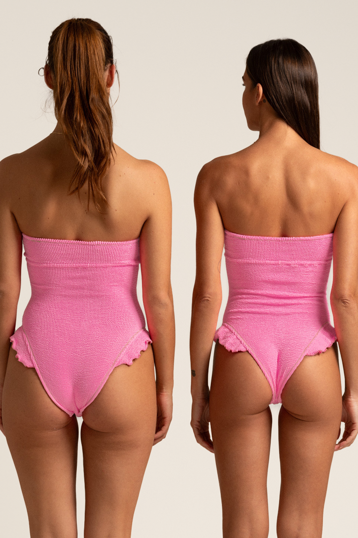 Laila Swimsuit // Hot Pink - Reina Olga - SWIMSUIT