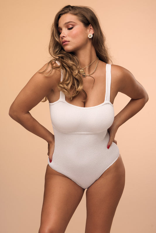 Lucia Swimsuit //  White