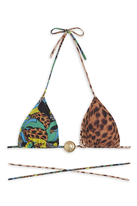 Miami Bikini Top // 3 Tone Prints - Reina Olga