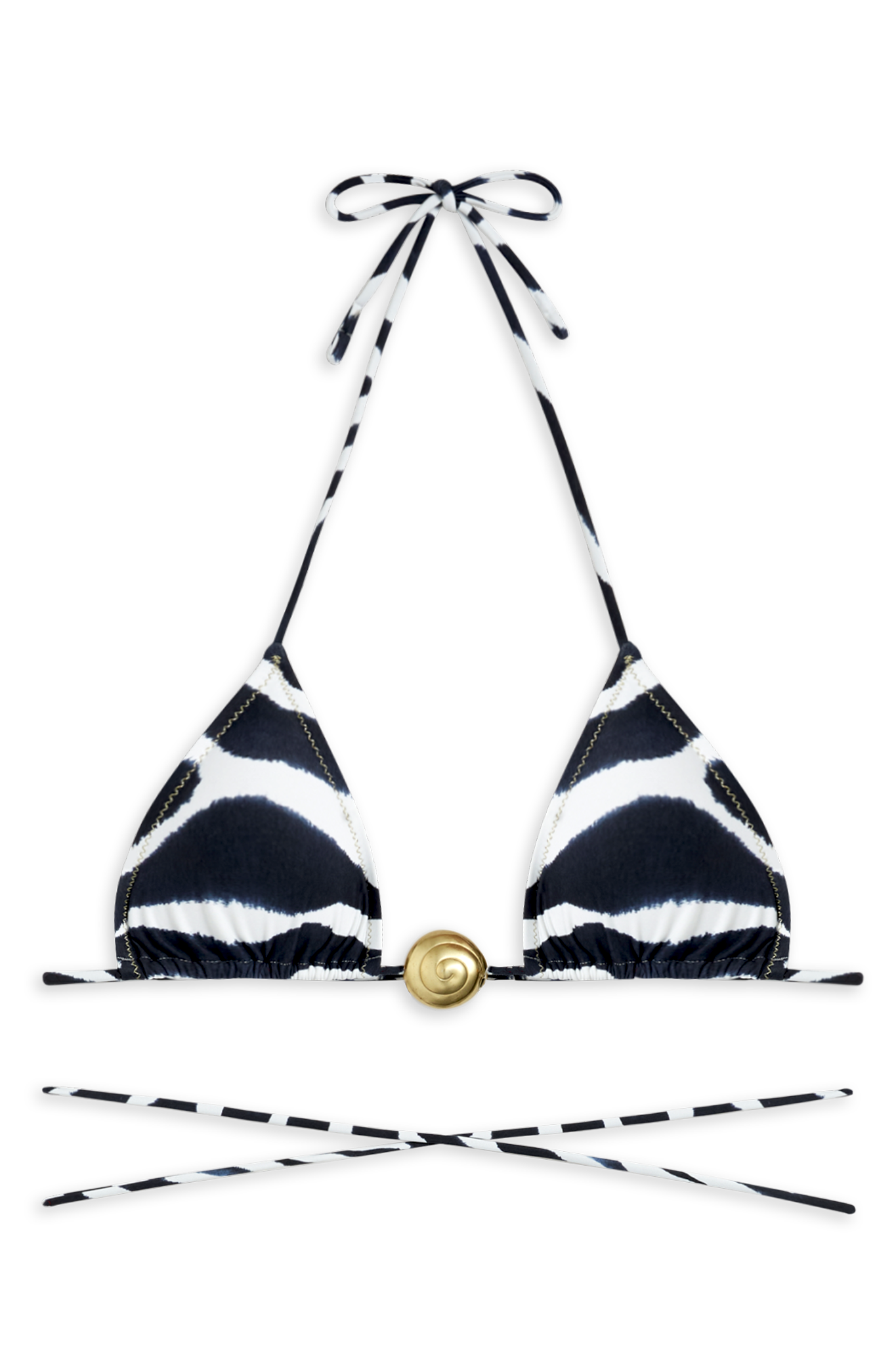 Miami Bikini Top // Blue Zebra - Reina Olga - BIKINI SET