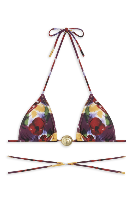 Miami Bikini Top // Porto Rafael Print - Reina Olga