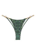 Splash Bikini Bottom // Texas Green Print
