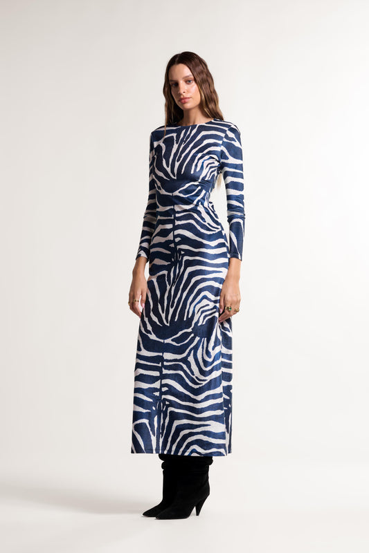Tita Dress // Blue Zebra - Reina Olga - DRESS