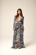 Pina Dress // Blue Zebra - Reina Olga - DRESS
