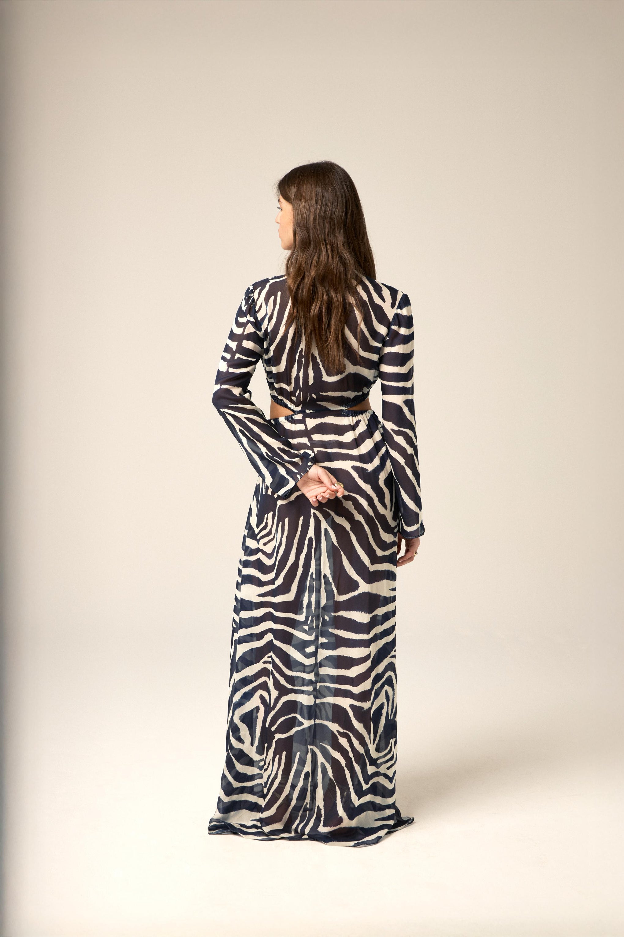Pina Dress // Blue Zebra - Reina Olga - DRESS