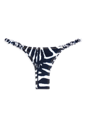 Scrunchie Bikini Bottom // Blue Zebra - Reina Olga - BIKINI SET