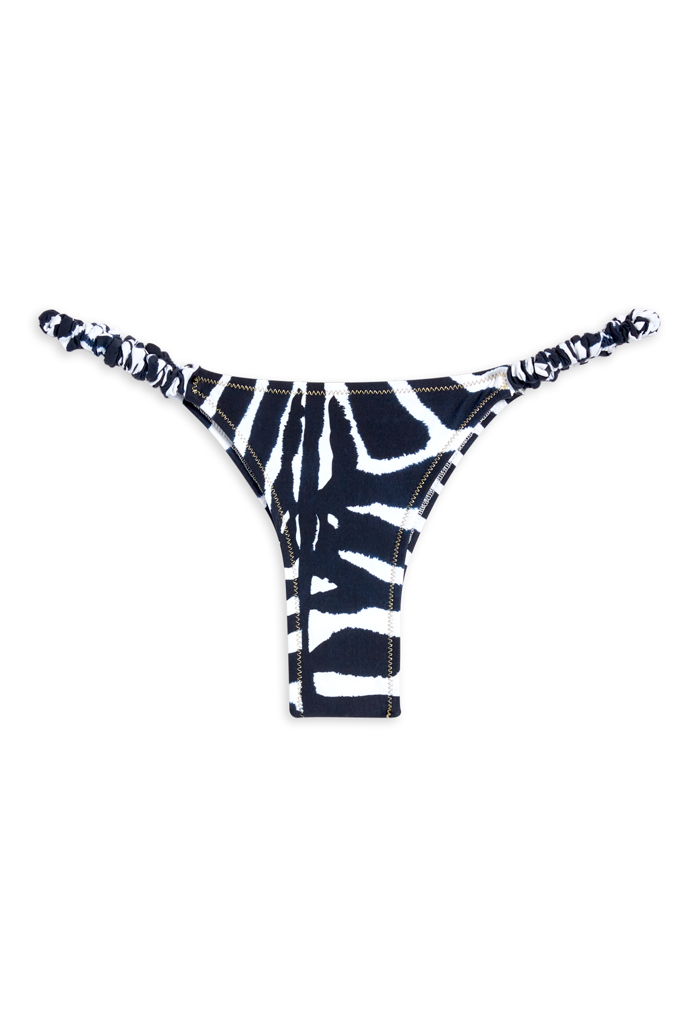 Scrunchie Bikini Bottom // Blue Zebra - Reina Olga - BIKINI SET