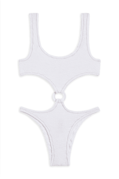 Augusta Swimsuit // White - Reina Olga - SWIMSUIT