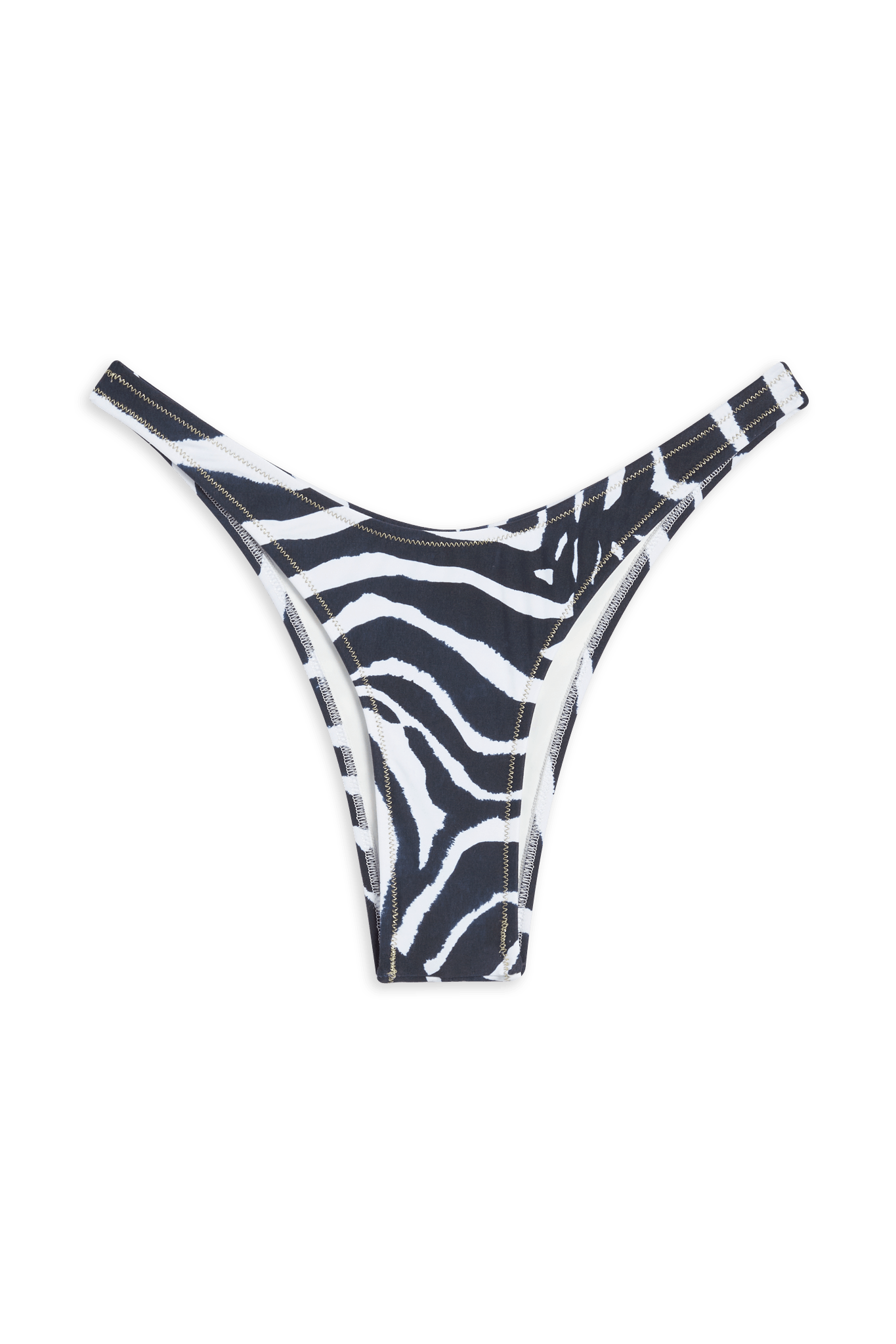 Brigitte Bikini Bottom // Blue Zebra - Reina Olga