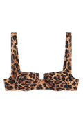 Brigitte Bikini Top // Ghepardo Print - Reina Olga - BIKINI SET