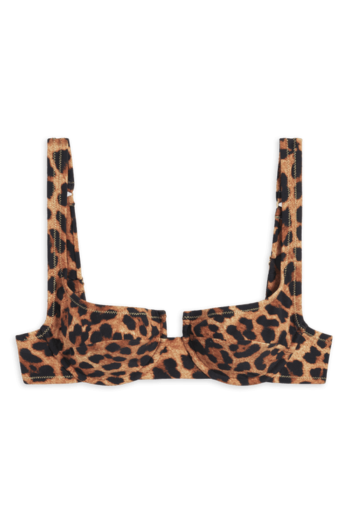 Brigitte Bikini Top // Ghepardo Print - Reina Olga - BIKINI SET