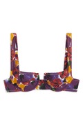 Brigitte Bikini Top // Porto Rafael Print - Reina Olga - BIKINI SET