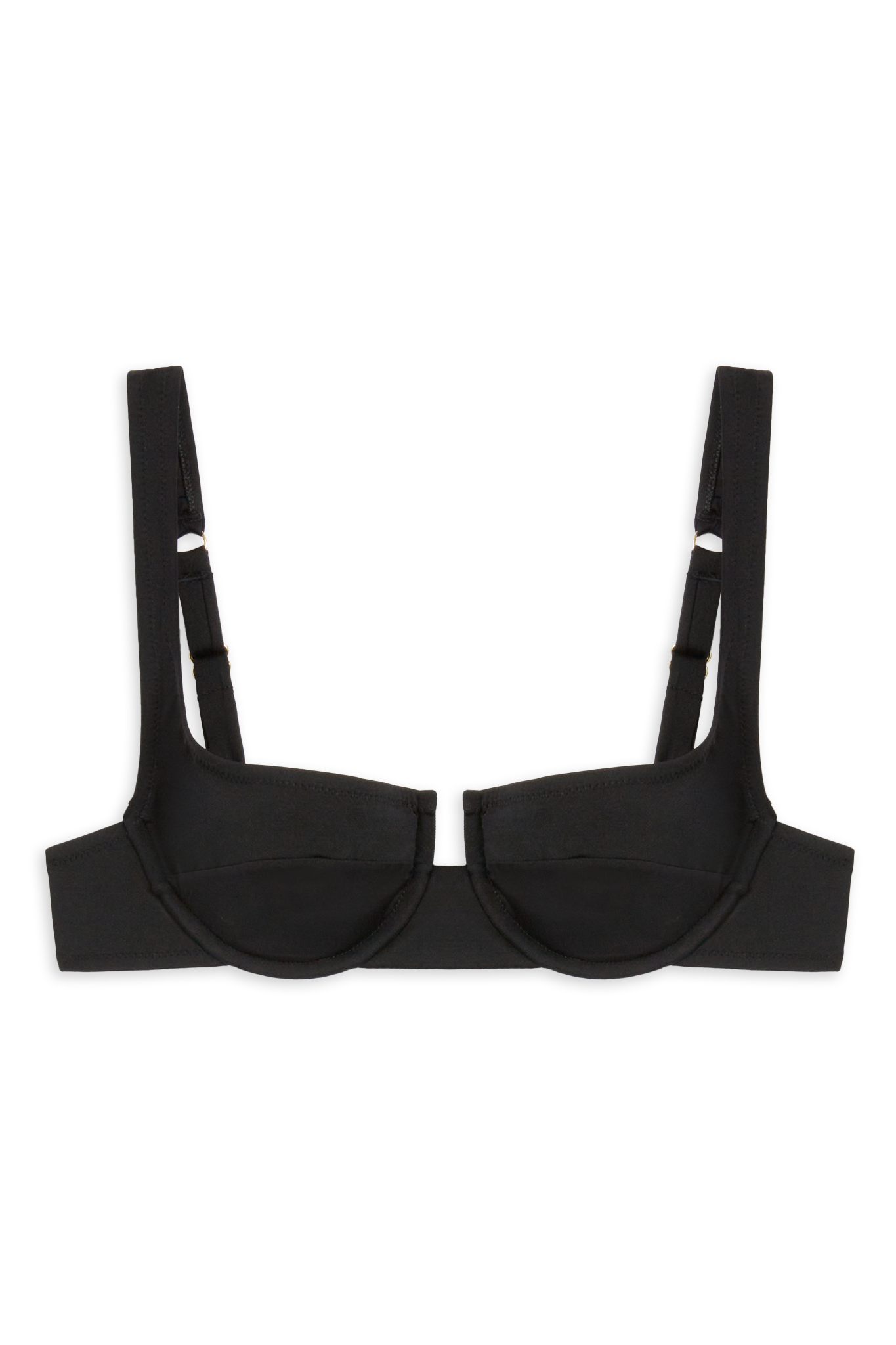 Brigitte Bikini Top // Black - Reina Olga