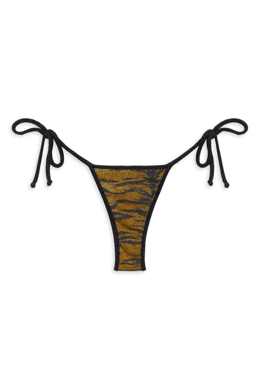 Carioca Bikini Bottom // 2 tone lurex - Reina Olga