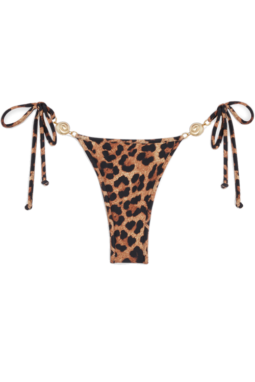 Carioca Splash Bikini Bottom // Ghepardo Print - Reina Olga - BIKINI SET