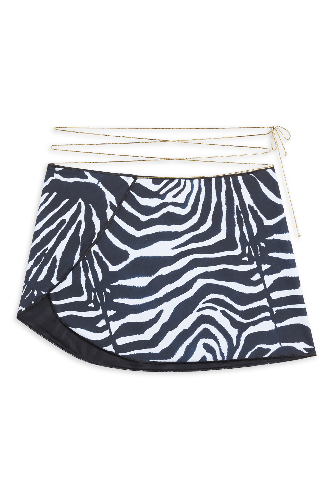 Ciclone Wrap Skirt // Blue Zebra - Reina Olga